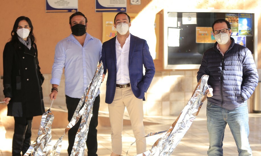 Paola García Zablah, José Luis Sanchez, Alejandro Meza y Héctor Rodríguez