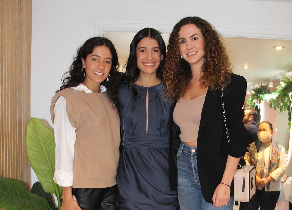 Andrea Contreras, Regina Villanueva y Daniela Fonseca