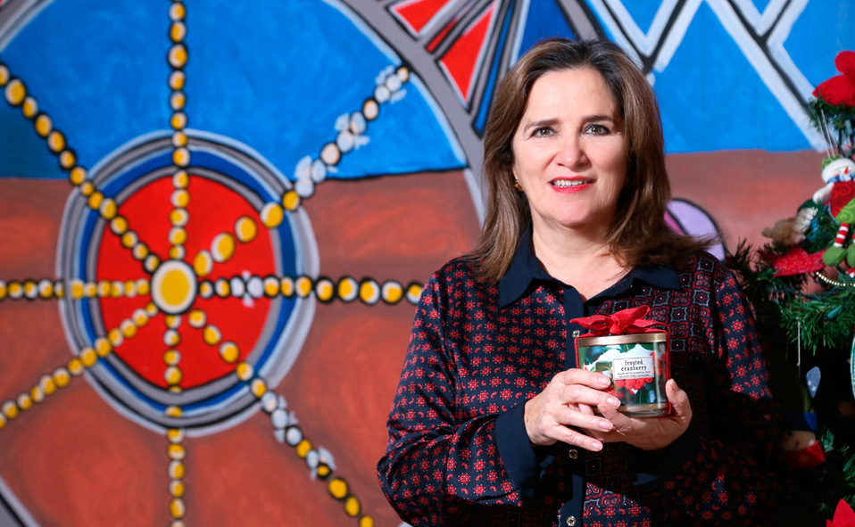 Ceci Marroquín de Murra es fundadora de Casa Feliz, una institución que apoya a niños con cáncer y sus familias (Foto: Jaime Jiménez)