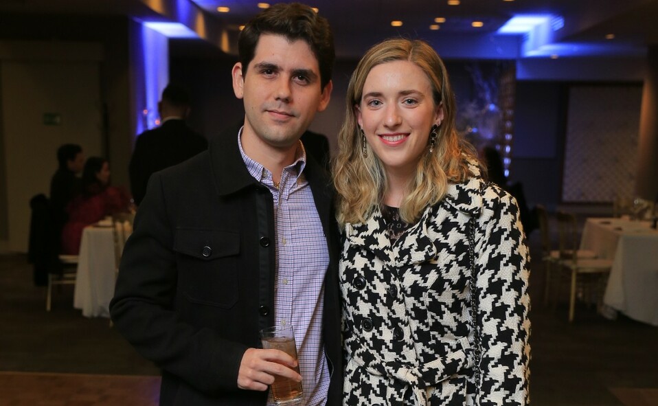 Hernán González y Samantha Lozano. FOTO: DANIEL SALDÍVAR