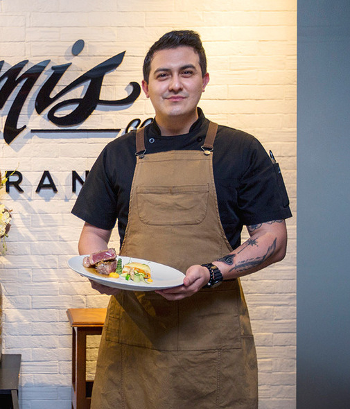 Luis Armando Reyes chef de alta cocina