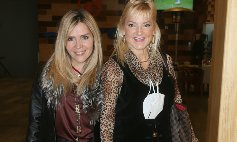 Lupita Galarza y Georgina Medina