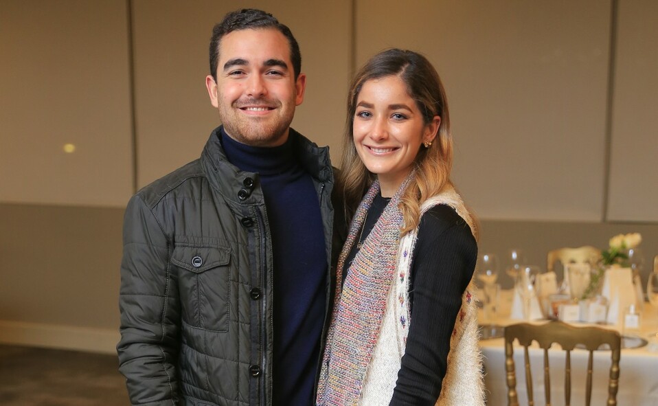 Marcelo González y Gabriela Miller. FOTO: DANIEL SALDÍVAR