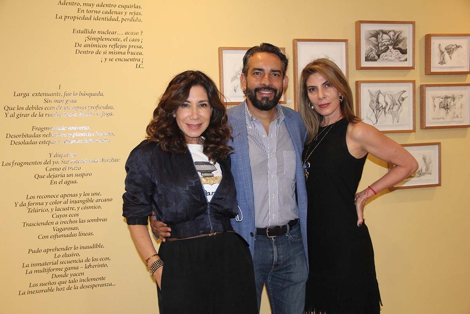 Patricia Mendoza, Juan Carlos Santoscoy e Ivonne Nahed.