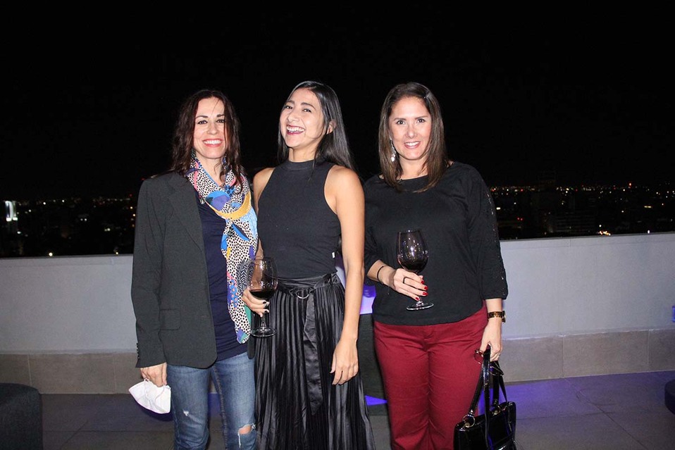 Yolanda García, Sandra Bernal y Claudia Valencia