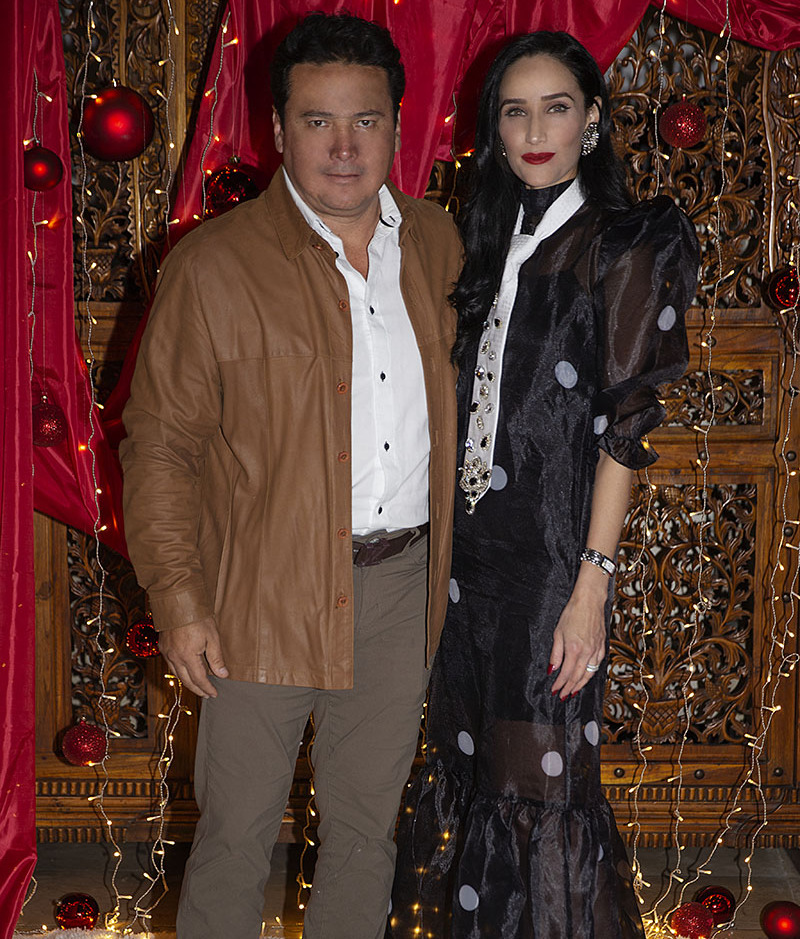 Carlos Veana y Paulina Loya