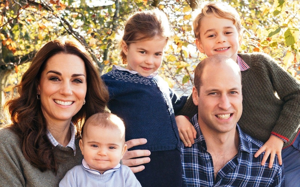 Kate Middleton y William: Filtran su postal navideña familiar (Foto: Instagram)