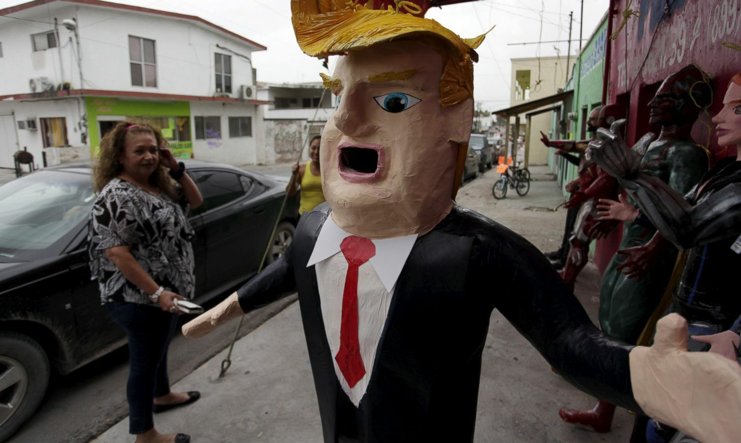 Donald Trump perdió las elecciones, y aunque su píñata existe desde hace años, ahora tiene más sentido