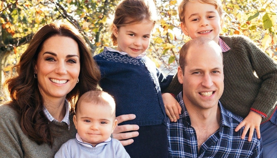 Kate Middleton y William: Filtran su postal navideña familiar (Foto: Instagram)