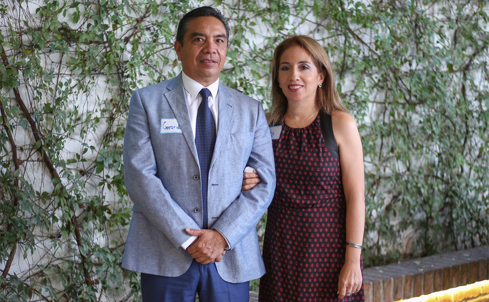Gerardo Flores y Gabriela Zaragoza. Foto: Aarón Solís