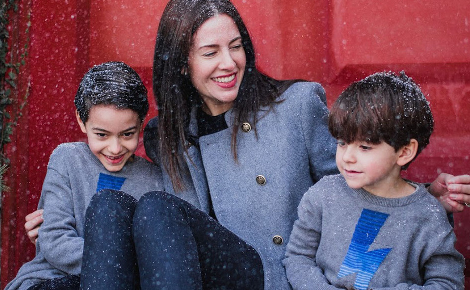 Marigel Pearl junto a sus hijos / FOTO: MARIJOSÉ MARTÍNEZ