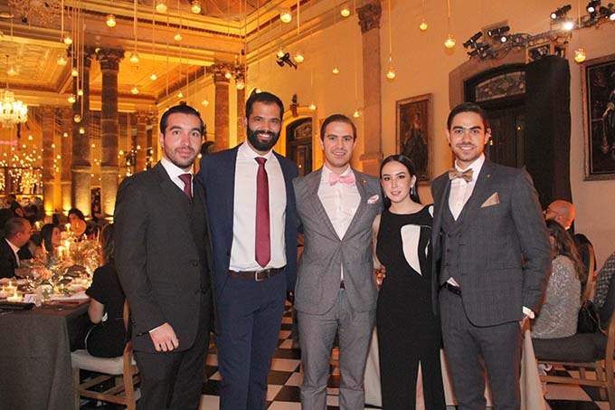 Felipe Amezcua, Andrés Múñoz, Gabriel Hernández, Daniela Colunga y José María Hernández