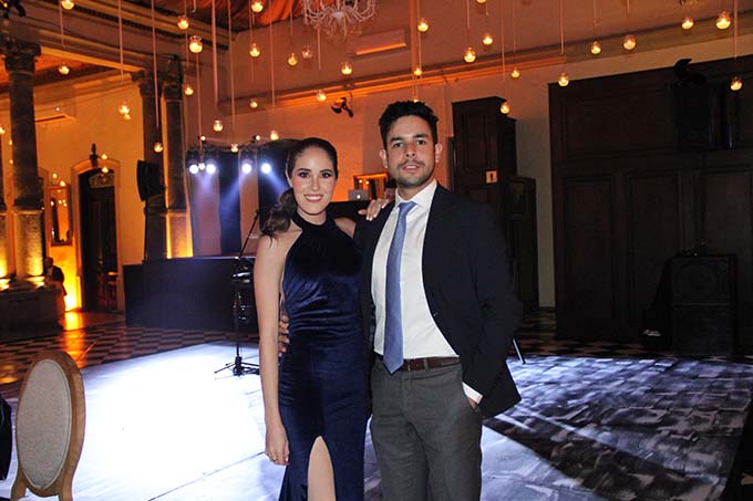 Paulina Rodríguez y Daniel Orozco