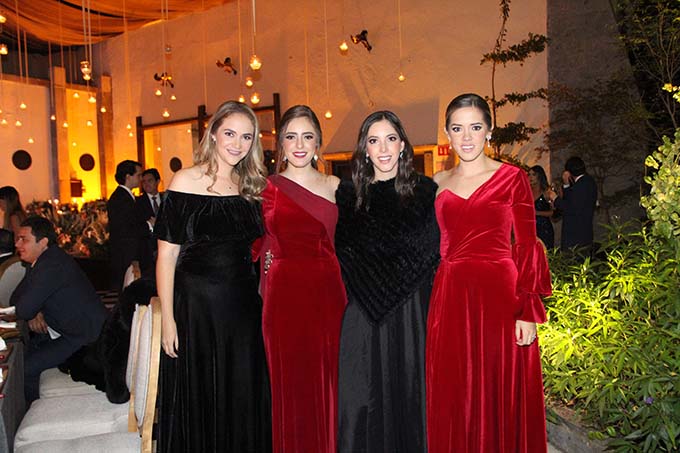 Míriam Zermeño, Mónica Cárdenas, María José Solana y Blanca García
