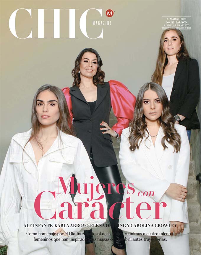 Karla Arroyo, Elena Oetling, Ale Infante y Carolina Crowley