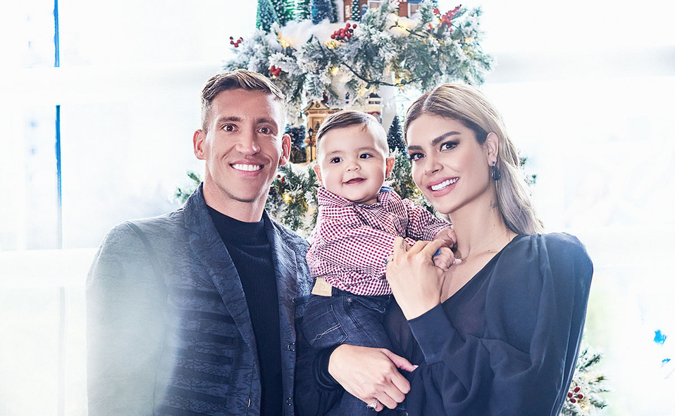 El futbolista y la modelo son padres de Luka