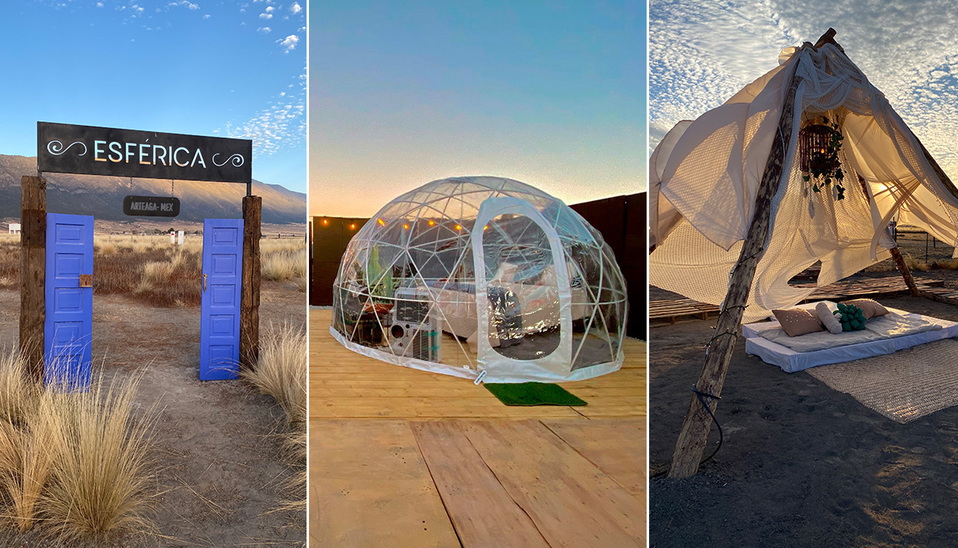Fotografías cortesía de Esférica Glamping