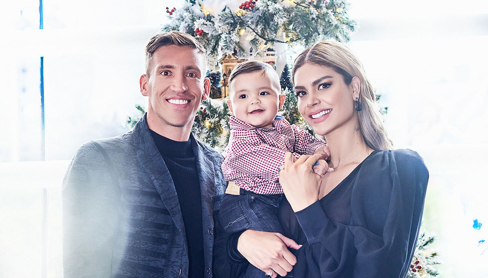 El futbolista y la modelo son padres de Luka