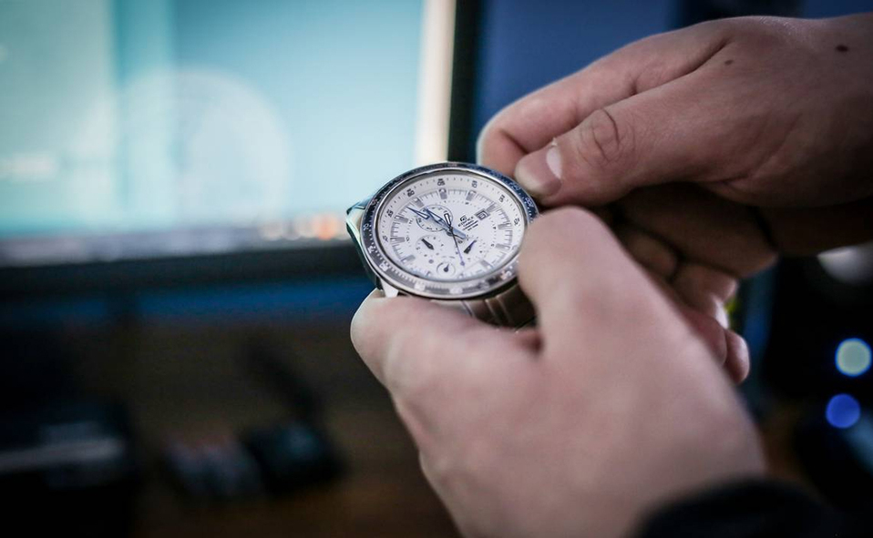 horas del reloj