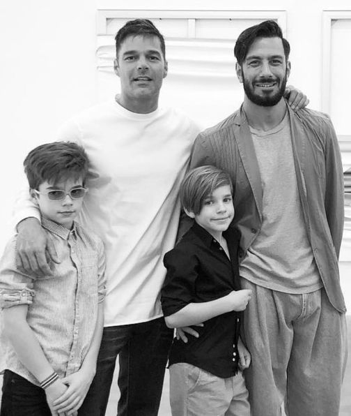 Ricky Martin: Ellos son sus hijos con Jwan-Yosef (Foto: Instagram)