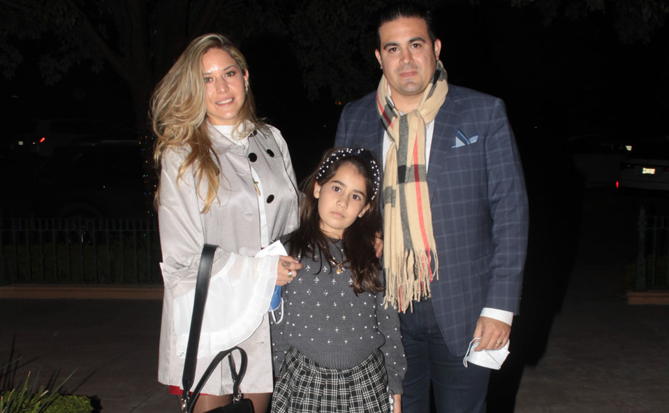 Celina Ramos de Treviño, Jimena Sáenz y Fernando Treviño / Fotos: Antonio Mireles y Daniel Saldívar