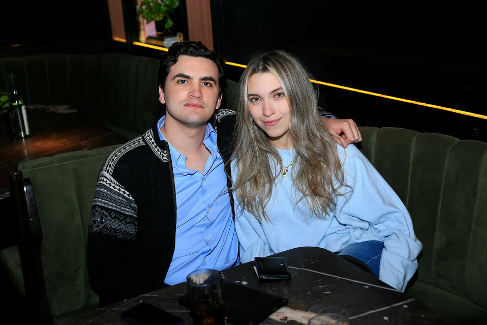 Emilio Elías y Romina Treviño