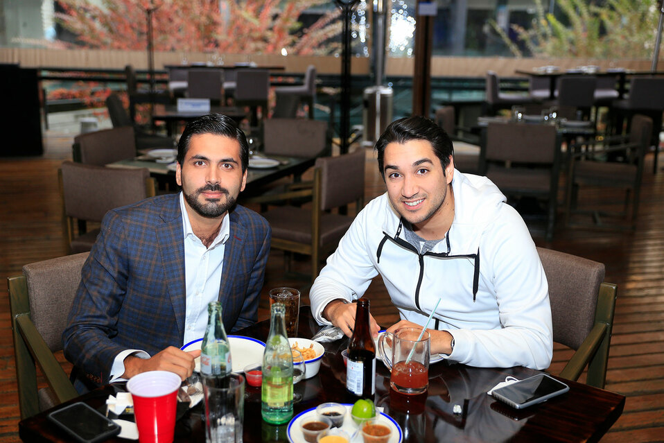 Jorge Castuera y César Cruz