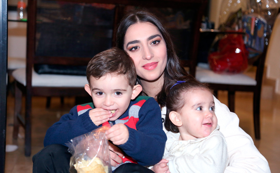 Jorgito, Luciana y Carlota