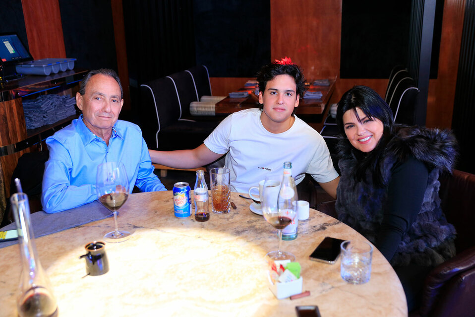 Mauro Múñoz, Luis Marcelo Múñoz y Sara de Múñoz