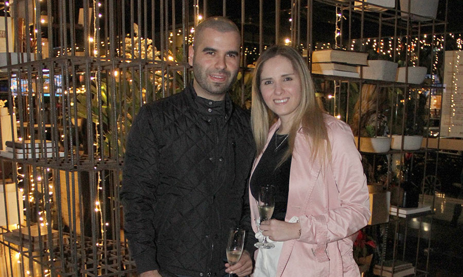 Giancarlo Montaño y Abril Morales.