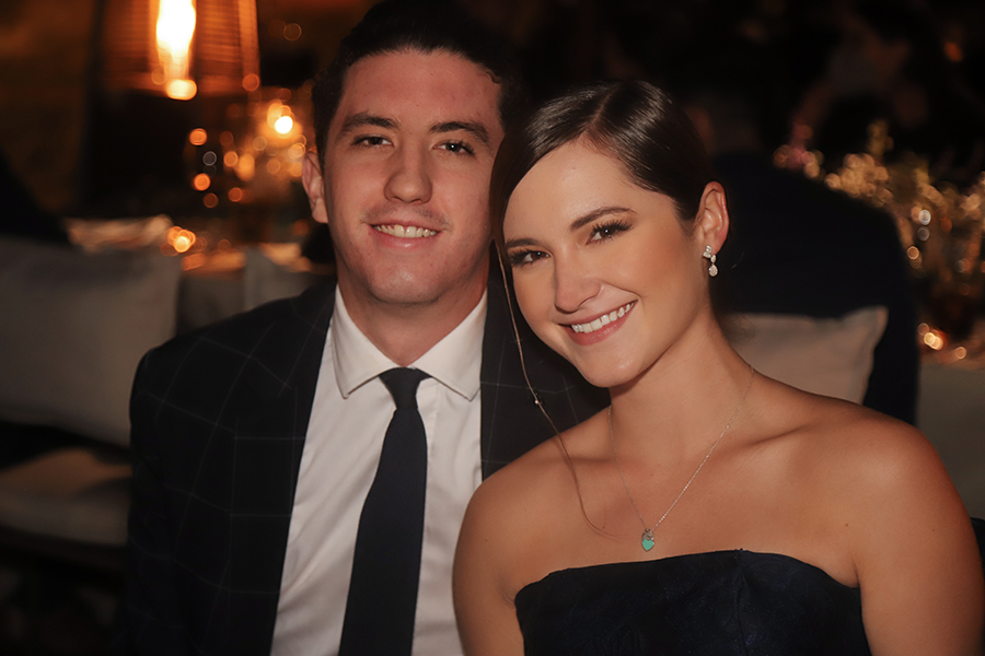 Álvaro Ancona y Jessica Ledesma
