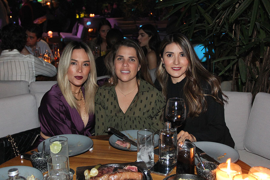 Andrea Márquez, Marifer Rivera y Pau Álvarez.