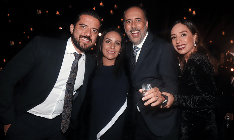 Francisco López,  Alicia Borunda, Francisco Díaz y Alicia Díaz