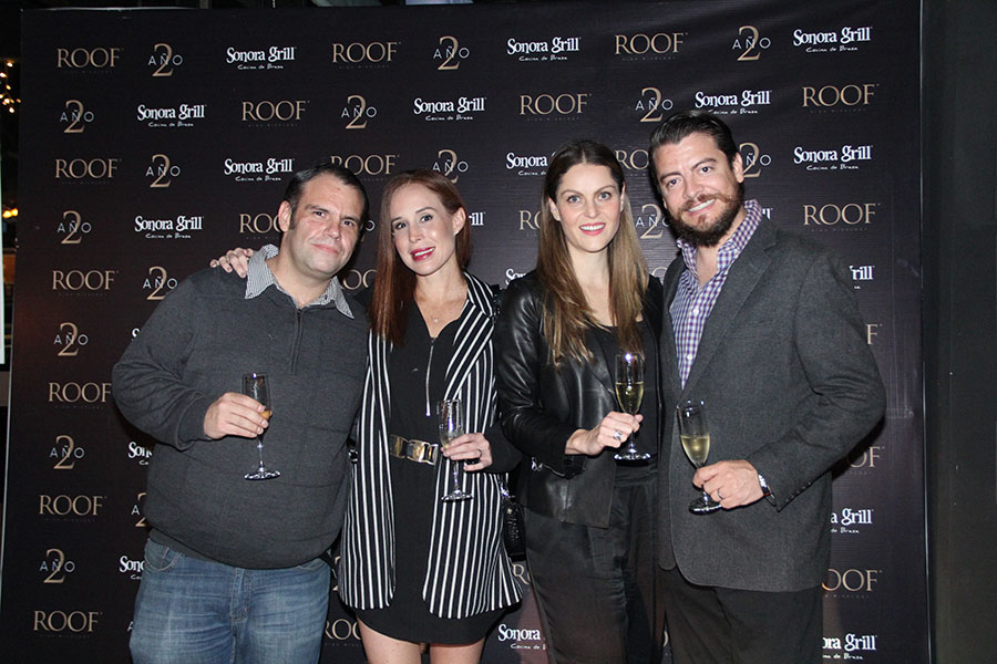 Diego Amutio, Mariana González, Lourdes Basave y Jorge Casarín