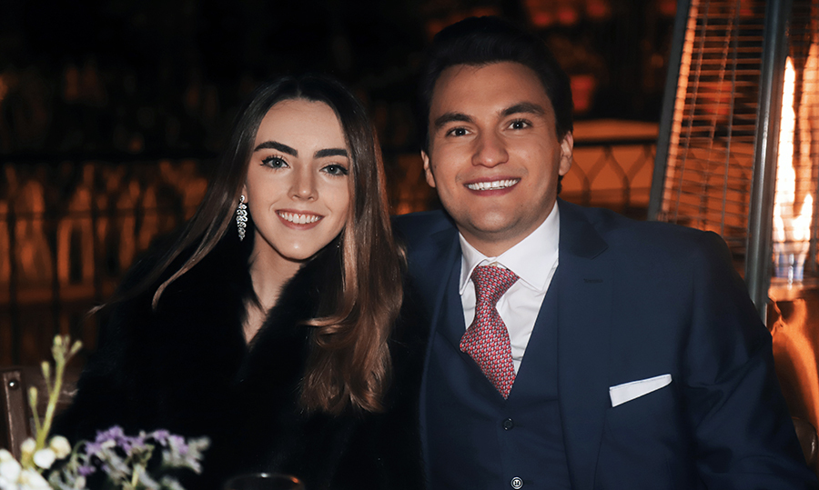 Daniela Serrato y Óscar Gutiérrez