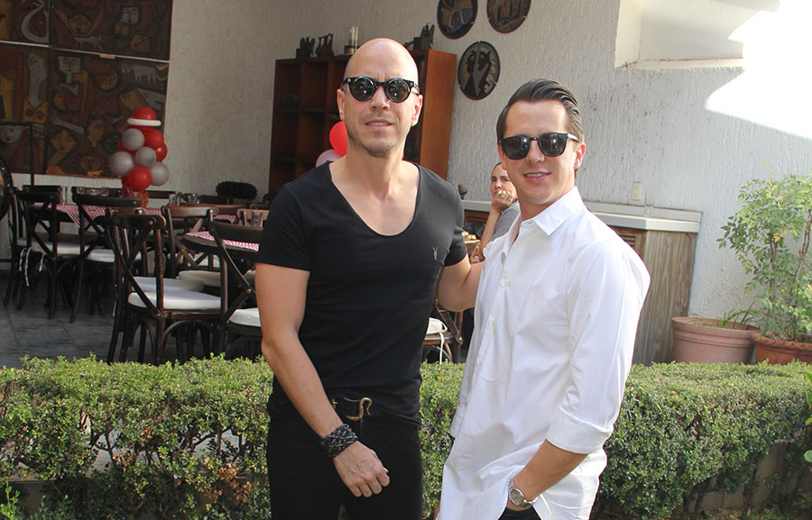 Juan Pablo Partida y Luis Lozano