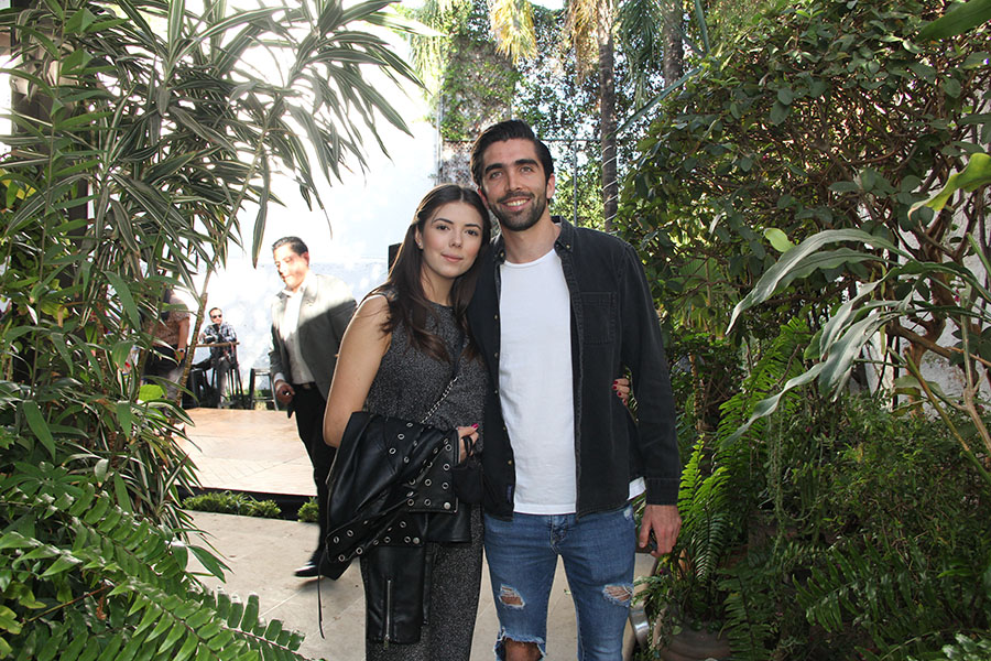 Paula Covarrubias y Emilio Rodríguez