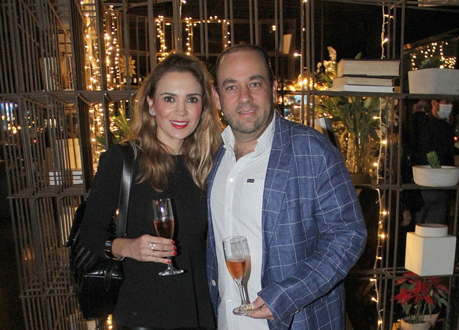 Tanya de Anda y Juan Pablo Solbes.