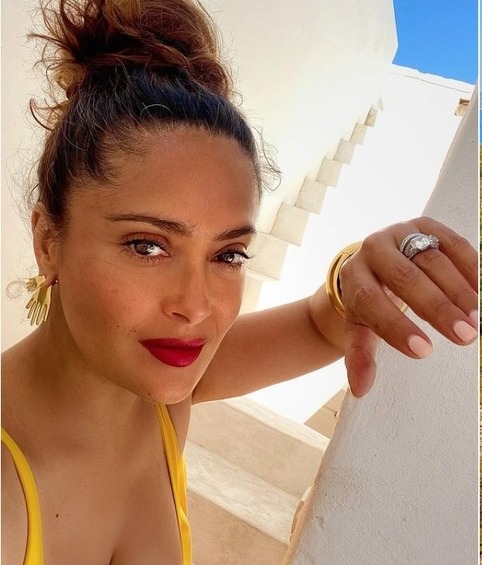 Salma Hayek y sus mejores fotos del 2020 (Foto: Instagram)
