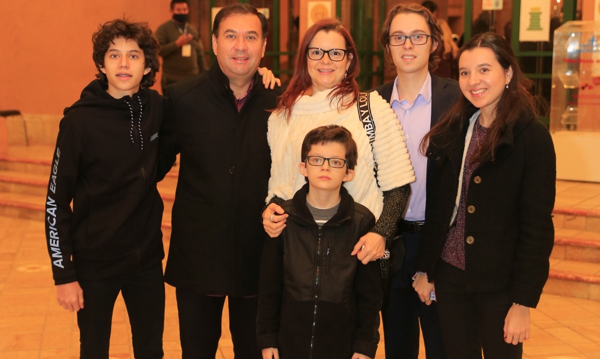 Joaquín Ponce De León, José Ponce De León, Teté de Ponce De León, Iván Ponce De León, Juan José Ponce De León y María José Ponce De León / Foto: Danie