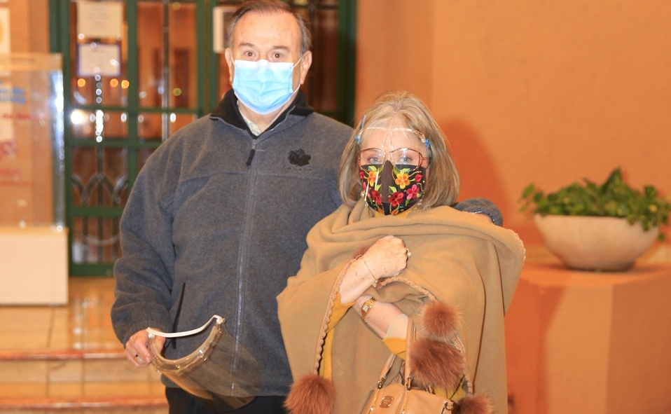 Aníbal Elizondo y Blanca Miller de Elizondo / Foto: Daniel Saldívar