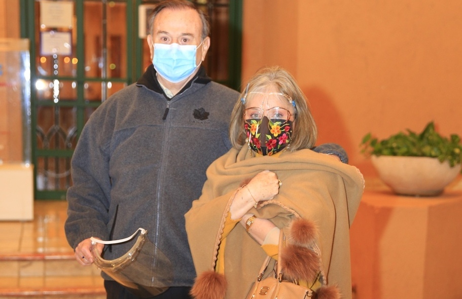 Aníbal Elizondo y Blanca Miller de Elizondo / Foto: Daniel Saldívar
