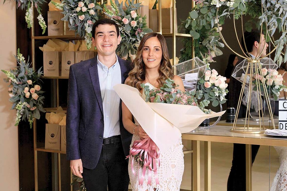 Albert Abud y Mariana Arrubarena / Fotos: José Chang