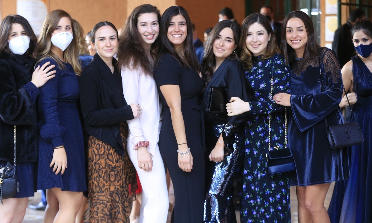 María Garza, Viviana Martínez, Luciana Flores, Carolina González, Marifer Ruiz, Bárbara Cordero, Ana Padilla e Isa Peña / Foto: Daniel Saldívar