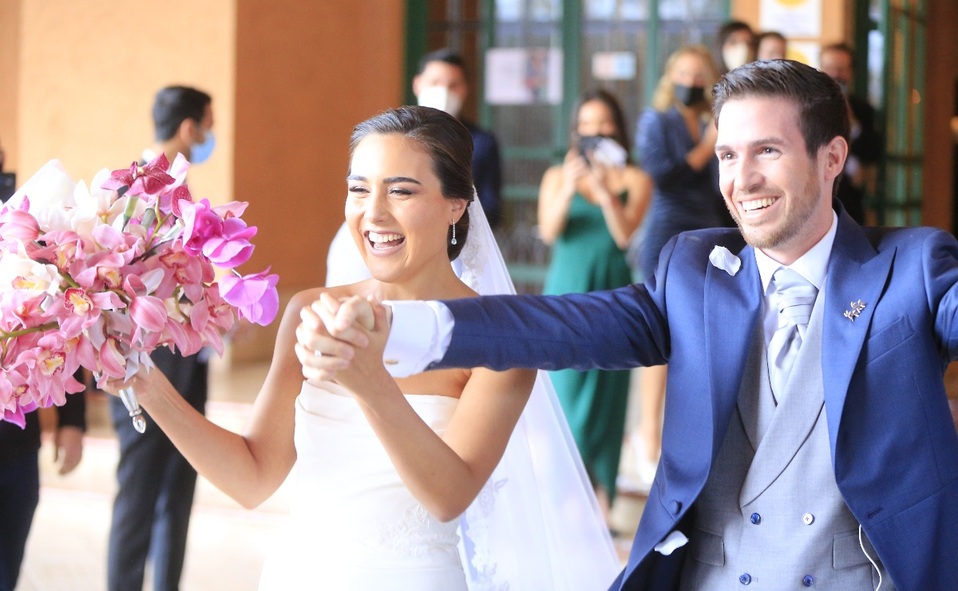 Roberta Treviño y Adrián Virgilio Garza / Foto: Daniel Saldívar
