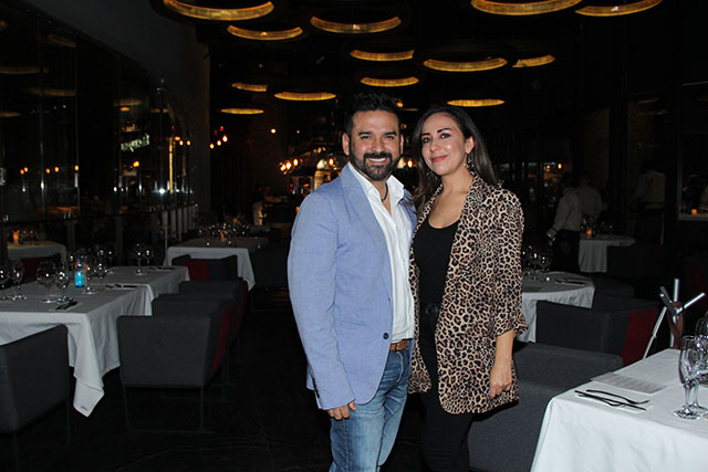 Allan Soto y Claudia Arellano