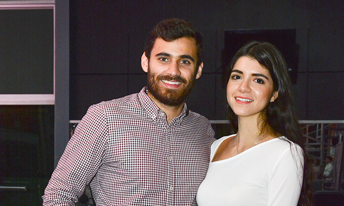 Carolina Goñi y Arturo Altamirano