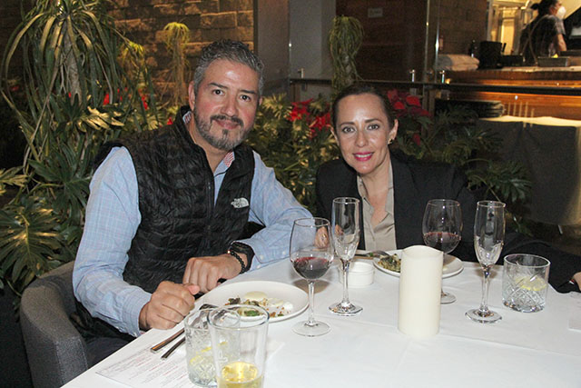 Octavio Rezza y Georgina González.