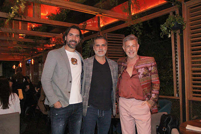 Ricardo Bojórquez, Miguel Granada y Alfonso Carriquiry