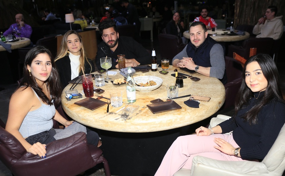 Miriam Garza, Ivanna Ayala, Rafael Monroy, Andrés Treviño y Cristy De la Maza / Foto: Daniel Saldívar